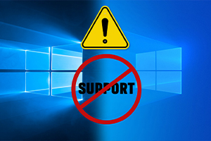 Suppport for Windows 10 ends soon